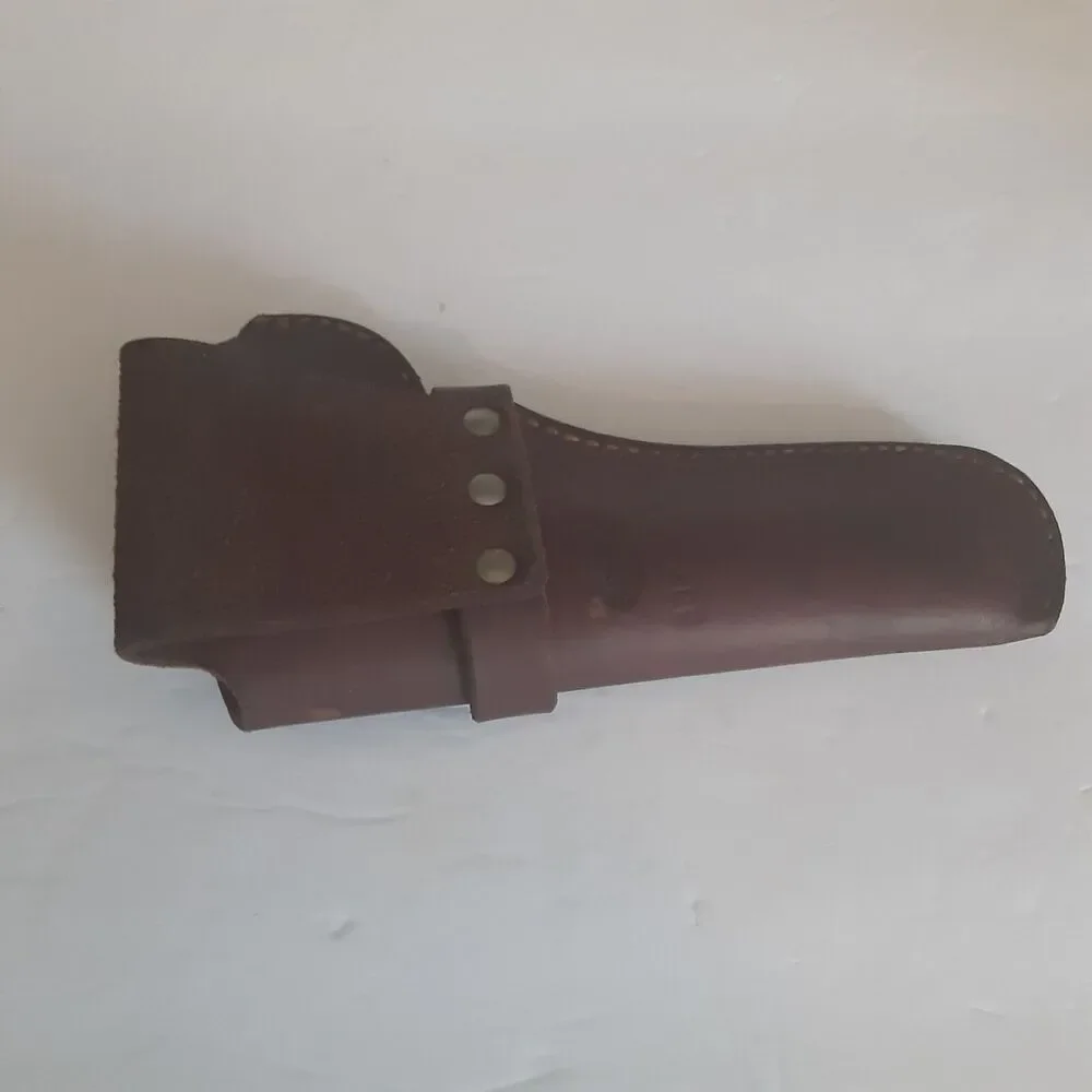 Hunter Leather Holster Whiskey Snap Closure Belt Loop